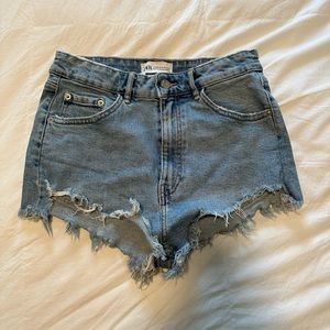 Zara denim shorts